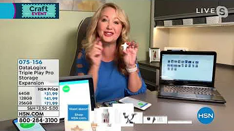 DataLogixx Triple Play Pro 64GB Storage Expansion