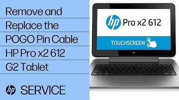 Remove and Replace the POGO Pin Cable | HP Pro x2 612 G2 Tablet | HP Support