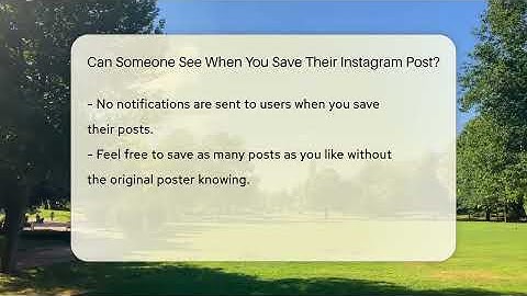 Can Someone See When You Save Their Instagram Post? - Everyday-Networking