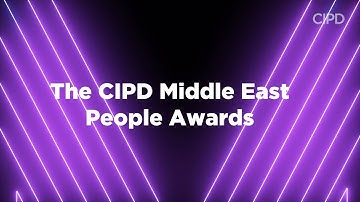 CIPD Middle East People Awards 2020 Virtual Ceremony - Save the Date