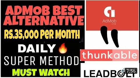 EARN RS.35,000 Per Month - Leadbolt & Thunkable | BEST ADMOB ALTERNATIVE🔥