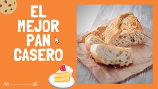 Como hacer PAN CASERO con levadura fresca. How to make: HOMEMADE BREAD with fresh yeast