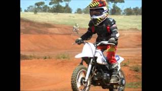 Awesome 4 Year Old Motocross and BMX rider