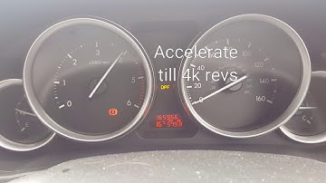 Mazda 6 2008 dpf regeneration light fix