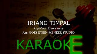 Iriang Timpal  karaoke  Musik 