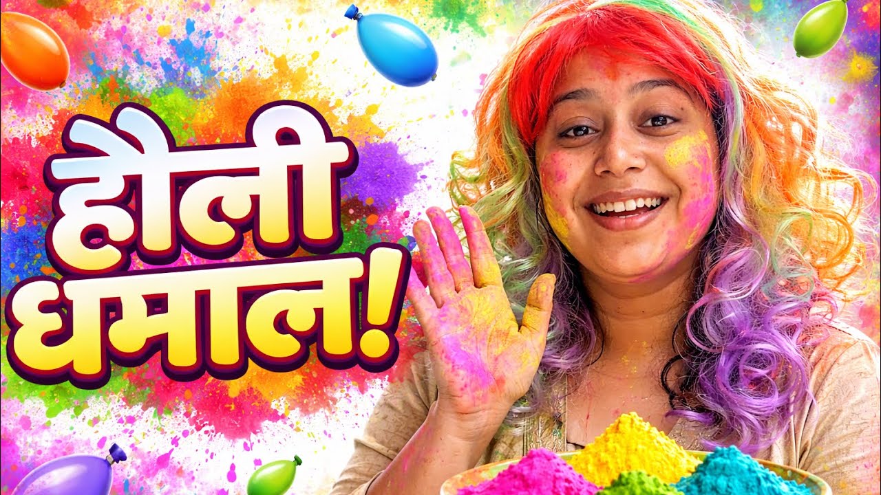 Holi vibes all around 😍