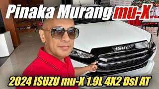Pinaka Murang ISUZU mu-X | 2024 ISUZU mu-X Promo and Review | 2024 ISUZU mu-X 1.9 4X2 Diesel AT