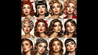 Beauty Through the Decades: Iconic Makeup and Hair Trends from the 1950s to the 2020s