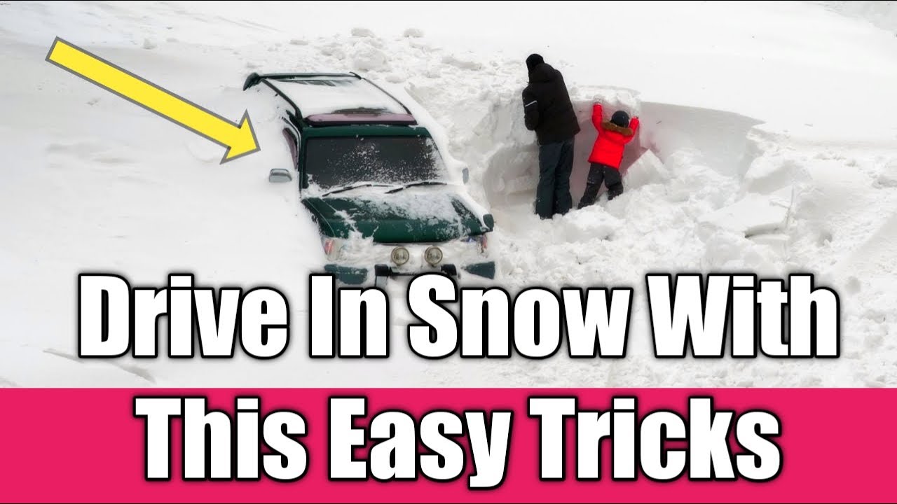 Drive in Snow With This 3 Easy Tip & Tricks (2020) - YouTube