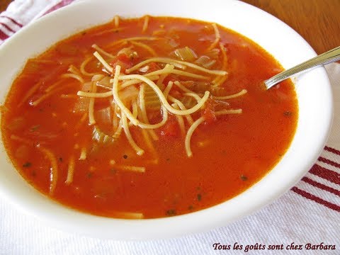 Vidéo: Soupe Turque à La Purée De Tomates