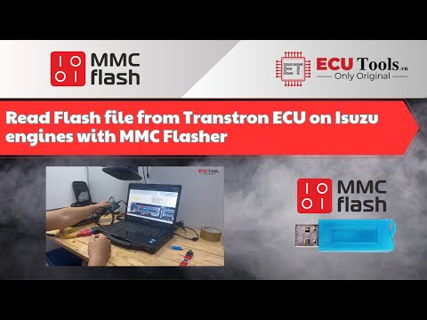 Read Flash File From Transtron ECU On Isuzu Engines With MMC Flasher ECUTools Vietnam 
