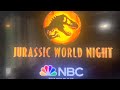 JURASSIC WORLD MOVIE NiGHT AND SNEAK PEAK AT JURASSIC WORLD DOMINION tv spot
