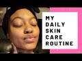 My daily skin care routine #clearskin #sheamoisture #ageless #beauty