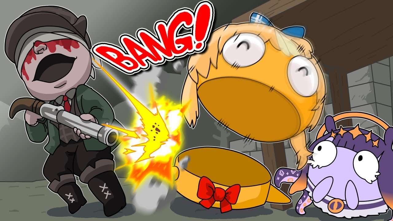 Despite Flare's style safety checks, she was shot in the head.[R.E.P.O.][Animated Hololive/Eng sub]