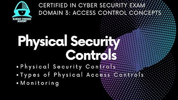 Physical Security Controls Explained | 1.3.5 Domain 3 CC Exam Preparation | BlueHat CyberSec Academy