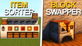 Minecraft: 5+ Mind-Blowing Redstone Builds & Hacks!