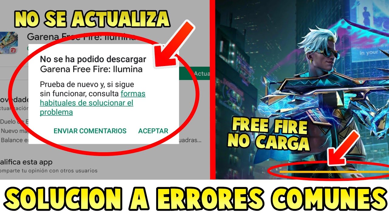 Garena Free Fire no me deja entrar: Solución (Android)