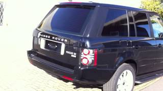 Range Rover Vogue With Dark Tints On All Rear Windows