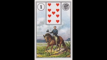 Lenormand Card Combinations - The Rider Card - Part 2 of 2