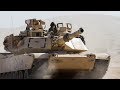 M1 Abrams демонстрация огневой мощи и маневренности танков