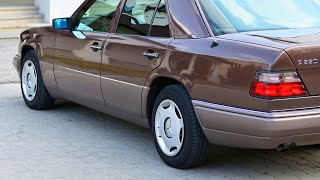 w124 مرسيدس بنز E 220 شوكولاتة الفئة E 1994