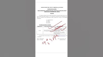 APPSC Executive Officer 2021 Mains Exam Date Announced.