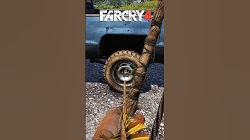 Far cry 3 vs Far cry 4 vs Far cry 5 vs Far cry 6 Shooting in a Rim with an Arrow #farcry #shorts