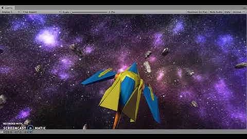 Unity Asteroid Field