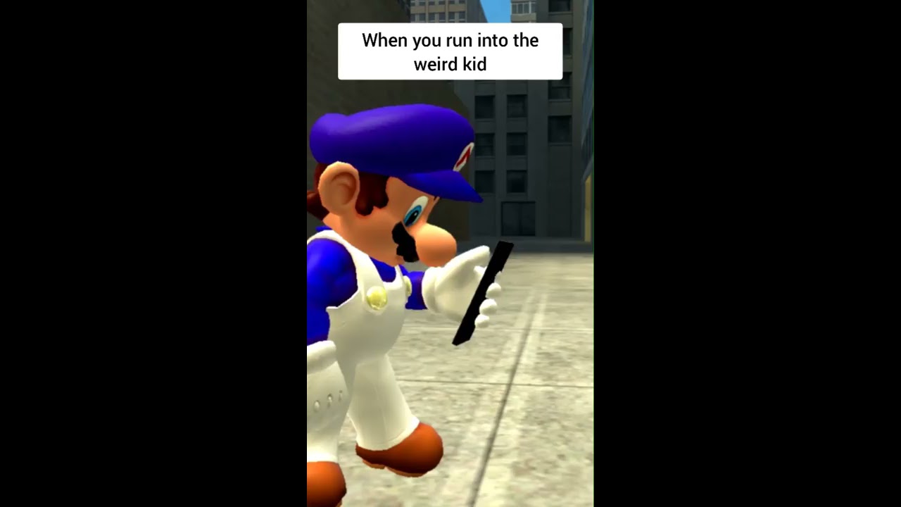 When You Run Into The Weird Kid Shorts