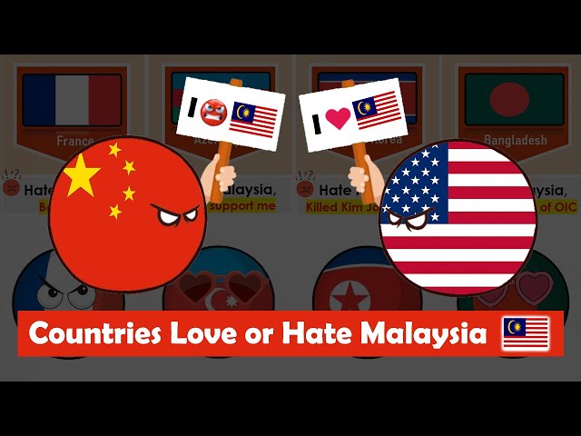 Countries Love or Hate Malaysia 🇲🇾 & Why? class=