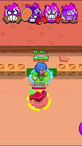 Which Brawlers can FINISH the CIRCLE before GETTING HIT by TICK HEAD?😳(Part 2) #brawlstars #shorts