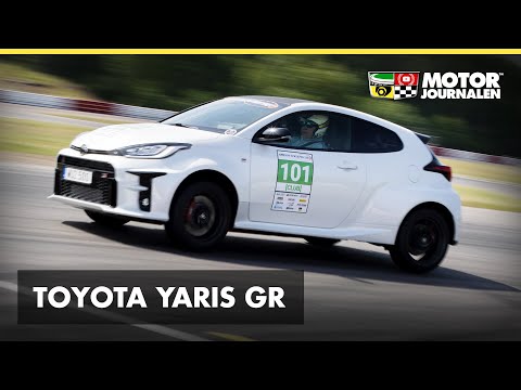 Toyota Yaris GR Four på Mantorp Park under TimeAttack. Hur bra är den?