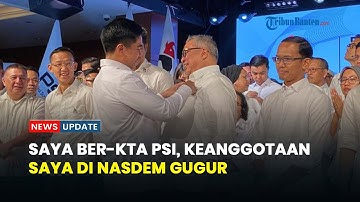 Eks Waketum Nasdem Ahmad Ali Jadi Ketua Harian PSI