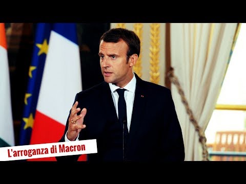 L'arroganza di Macron (22 giu 2018)