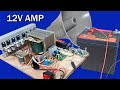How to make 12vdc amplifier for horn or hifi output 100w part2 finish
