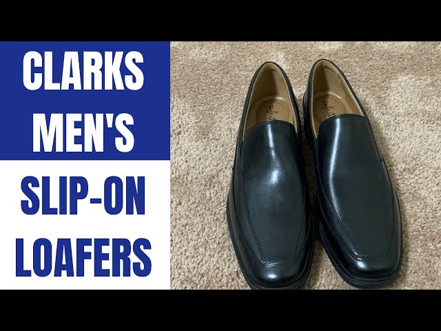 BEST DRESS SHOES FOR MEN  Clarks Unstructured Men's Un.Seal Casual Slip On  Shoes Unboxing & Review 