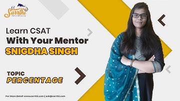 Complete Course on CSAT through questions || UPSC PRELIMS 2021 || Percentages 2