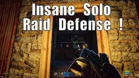 Rust - INSANE SOLO RAID DEFENSE CLUTCH + Counter Raiding (PART 2/2)
