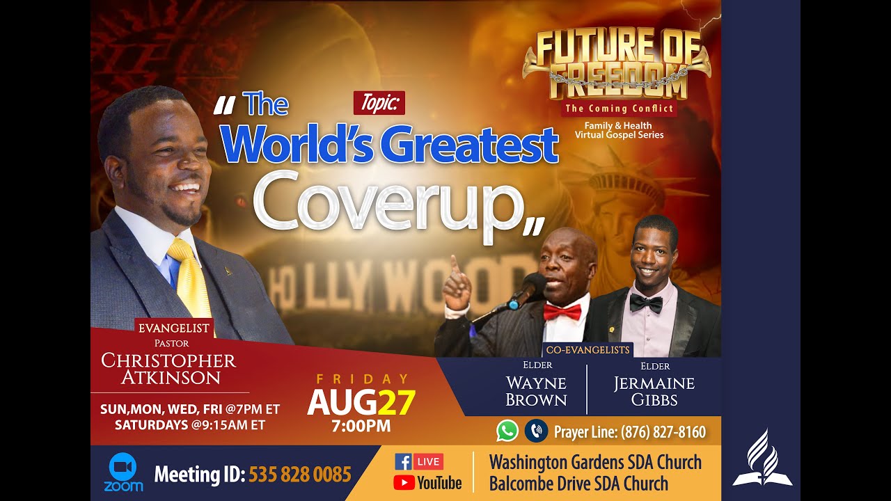 "The World's Greatest Coverup" | Future of Freedom Gospel Series | Evgt. Pastor Christopher Atkinson