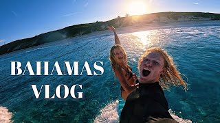BAHAMAS VLOG (diving, tandem surfing, cliff jumping, & cave exploration)