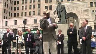 Pt1 Fracking Day of Action Rally in Albany 4/11/11