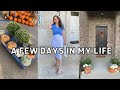 VLOG: A Few Days In My Life! | Fall Decor, Outfits For Greece, Day With Family
