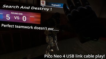 PIco neo 4 Link cable testing  SND contractors VR