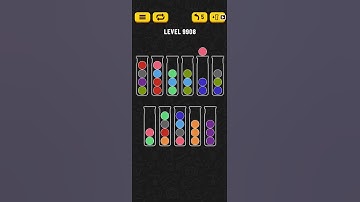 Ball Sort Puzzle Level 9908 / Water Sort Puzzle Level 9908  / all the same
