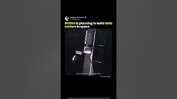 NVIDIA Is Now Building Data Centers in Space! 🚀💻