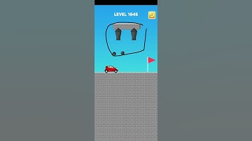 Draw Bridge puzzle level 1645 #game #gameplay #games #gaming #trending #draw #drawing #short #shorts