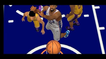 Rare Alley-oop pass on NBA2K20 Mobile #nba #nba2k20 #mobile #gameguardian