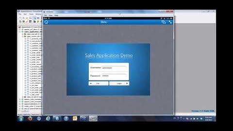 How to develop mobile apps with Appeon mobile using appeon demo) (360p)