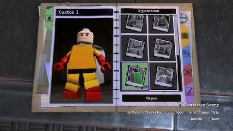 LEGO® DC Super-Villains one punch man build