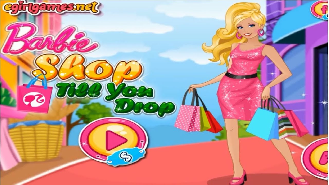 online barbie shopping games